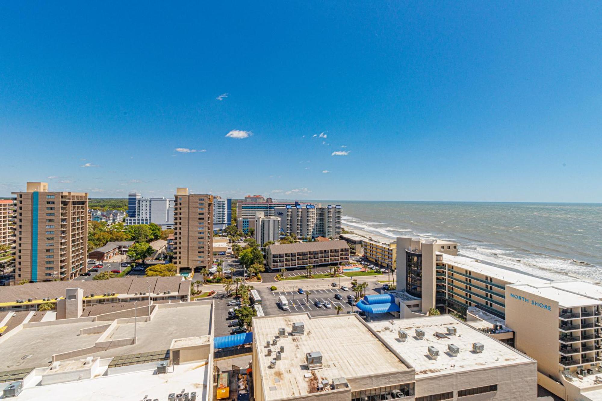 Oceanview 3Br Condo - 16Th Floor - Spacious Floor Plan And Incredible Views! - Sand Dunes 1603 默特尔比奇 外观 照片